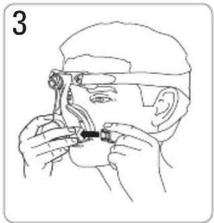 ResMed Mirage Micro - Applicazione della maschera - 3