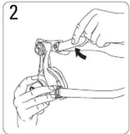 ResMed Mirage Micro - Auseinandernehmen der Maske - 2