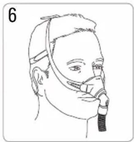 ResMed Swift FX Nano - Fitting / Anlegen / Mise en place / Applicazione - 6