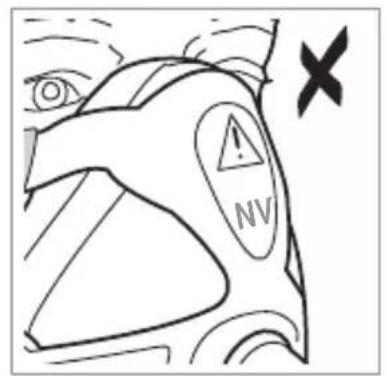 ResMed Quattro FX NV - Cushion check / Sitz der Maske / Vérifi cation de la bulle / Verifi ca cuscinetto - 1