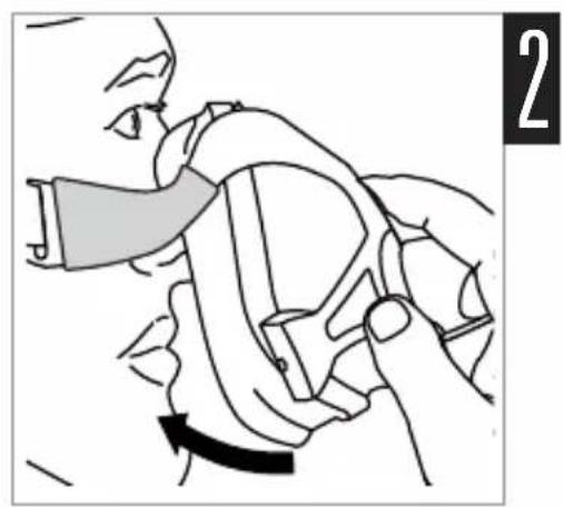 ResMed Quattro FX NV - Fitting / Anlegen / Mise en place / Applicazione - 2
