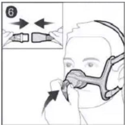 ResMed AirFit N20 - Fitting your mask - 5