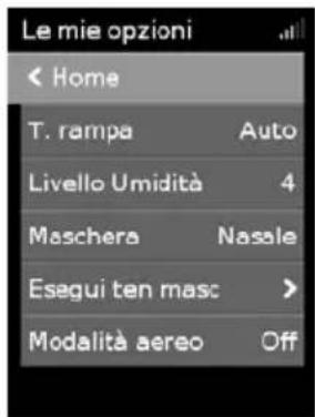 ResMed AirSense 10 Elite - Le mie opzioni - 2