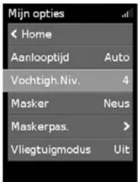 ResMed AirSense 10 Elite - Vochtigheidsniveau - 1