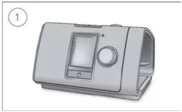 ResMed AirSense 10 Elite - Opstelling - 1