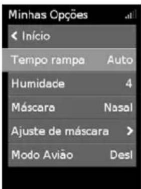 ResMed AirSense 10 Elite - Tempo de rampa - 1
