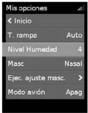 ResMed AirSense 10 Elite - Nivel Humedad - 1