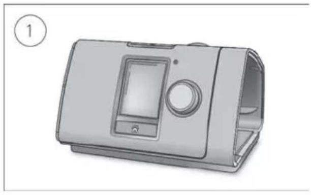 ResMed AirSense 10 Elite - Nastavitev - 1