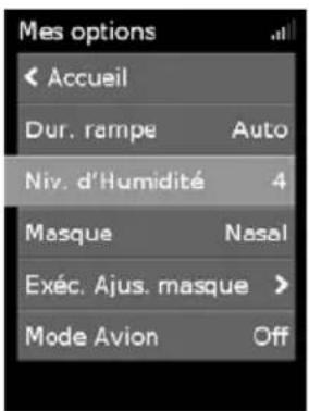 ResMed AirSense 10 Elite - Niveau d'humidité - 1