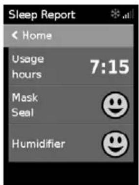 ResMed AirSense 10 Elite - Stopping therapy - 1