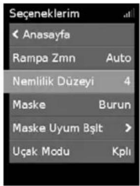 ResMed AirSense 10 Elite - Nemlilik Düzeyi - 1