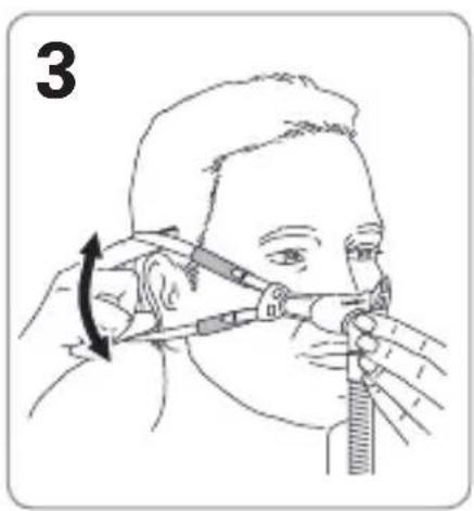 ResMed Swift FX Bella Gray - Fitting / Anlagen / Mise en place / Applicazione / Opzetten - 3