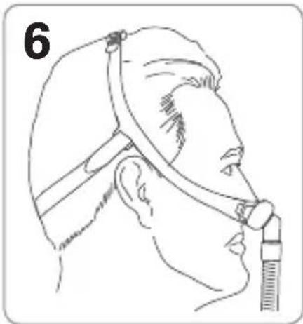 ResMed Swift FX Bella Gray - Fitting / Anlagen / Mise en place / Applicazione / Opzetten - 6