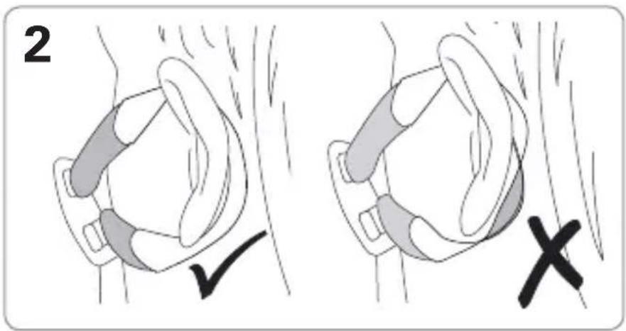 ResMed Swift FX Bella Gray - Fitting / Anlagen / Mise en place / Applicazione / Opzetten - 2