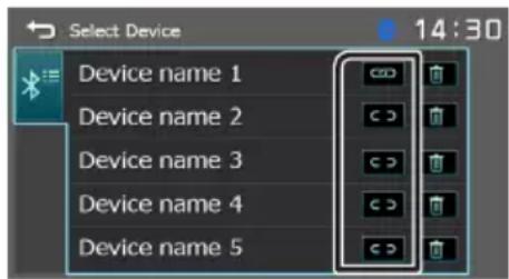 KENWOOD DMX1029BT - Connectez le périphérique Bluetooth - 1