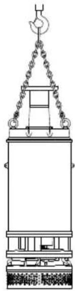 Grundfos DWK - Séquence de levage conforme - 5