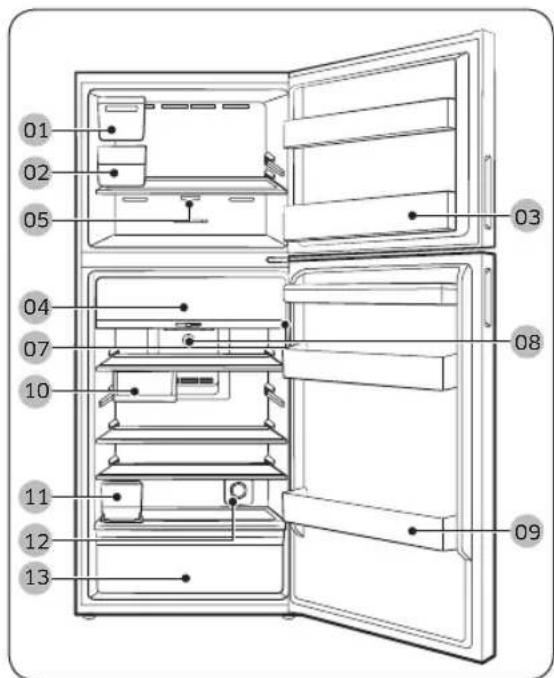 SAMSUNG RT42CB66218A - NOTA - 1