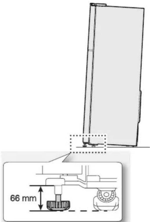 SAMSUNG RT46H5321SP - Selecting the best location for the refrigerator - 8