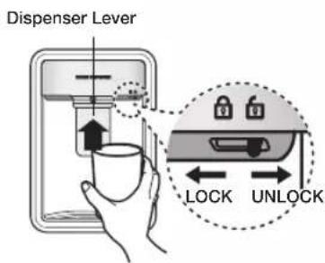 SAMSUNG RT46H5321SP - Close the refrigerator door after fitting the water tank. - 2