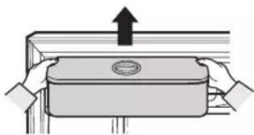SAMSUNG RT46H5321SP - REMOVING THE REFRIGERATOR ACCESSORIES - 14