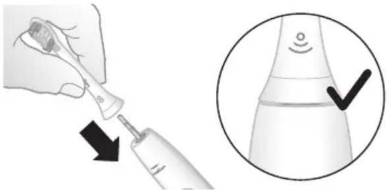 PHILIPS Sonicare ExpertClean 7500 HX9649 - Instruções de escovagem - 1