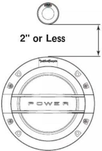 Rockford Fosgate T1682S - Dieser Abschnitt bezieht sich auf den Einbau von Hochtönern en und Systemen - 1