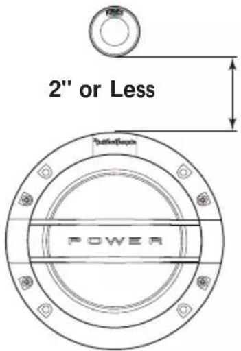 Rockford Fosgate T1682S - Utilice esta sección cuando instale altavoces de frecuencias altas o sistemas - 1