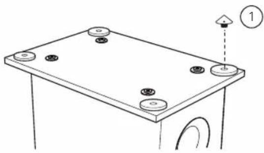 TRIANGLE ESPRIT Ez - Australe Ez feet assembly - 3