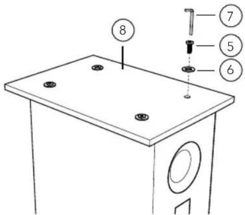 TRIANGLE ESPRIT Ez - Antal Ez feet assembly - 3