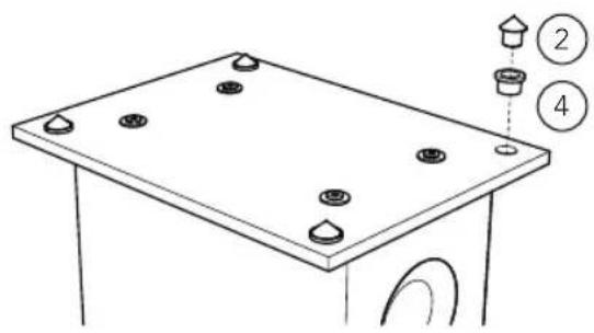TRIANGLE ESPRIT Ez - Antal Ez feet assembly - 4