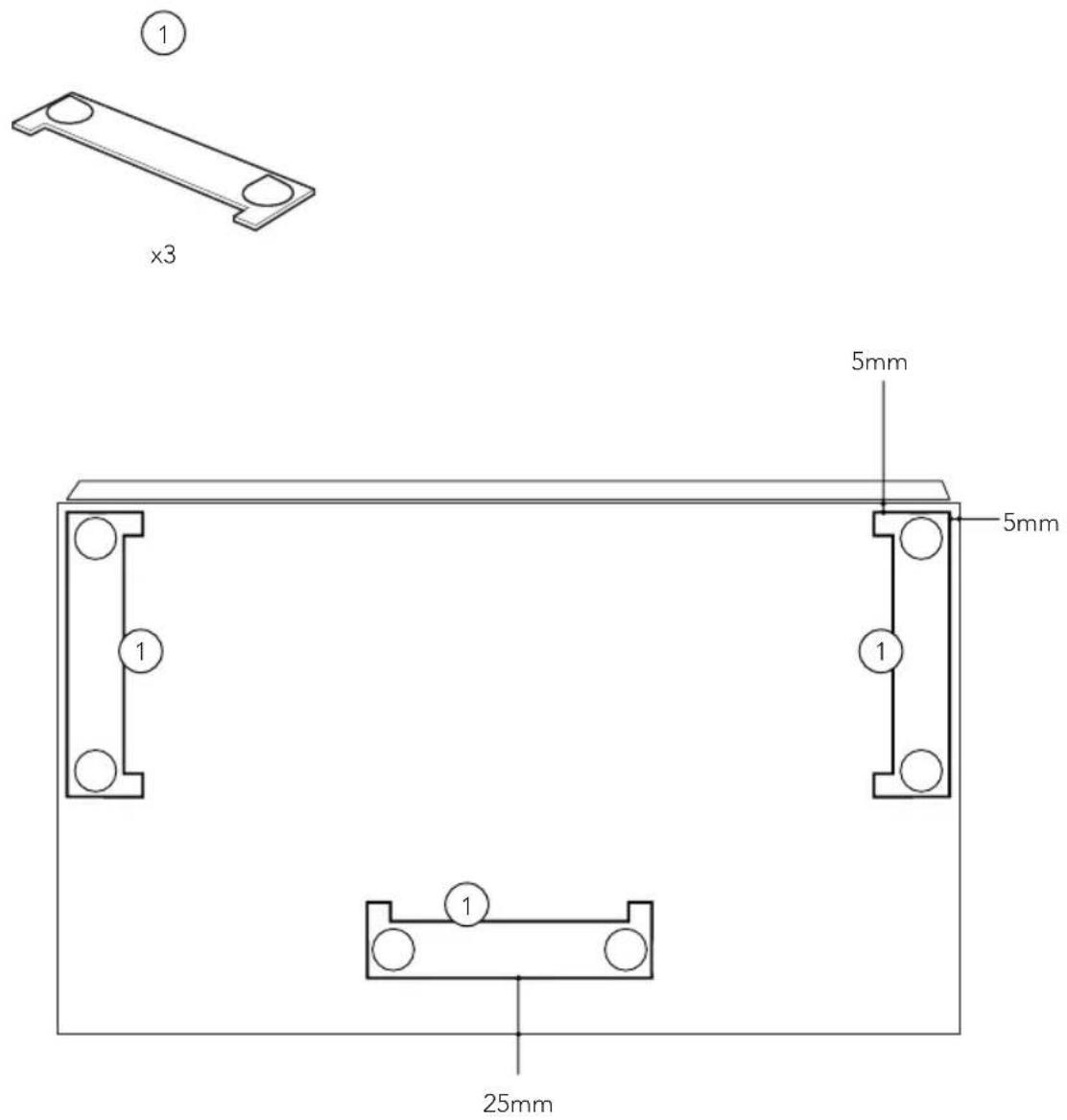 TRIANGLE ESPRIT Ez - Titus &amp; Comète Ez feet assembly - 3