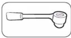 SAMSUNG RB34C605CS9 - Kruiskopschroevendraaier Platte schroevendraaier steeksleutel van 11 mm - 1