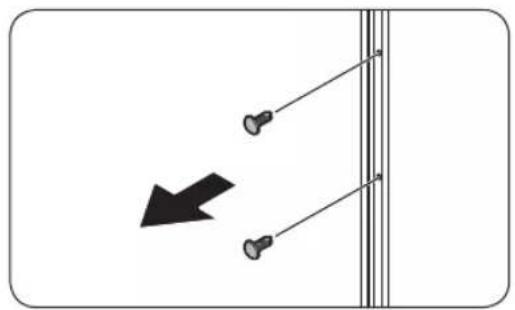 SAMSUNG RZ32C76CE22 - De positie van de deurhandgreep omkeren - 3