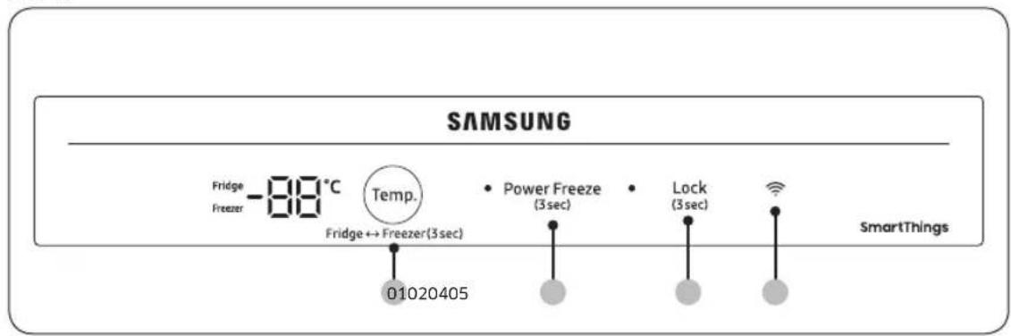 SAMSUNG RZ32C76CE22 - Funktionsbereich - 2