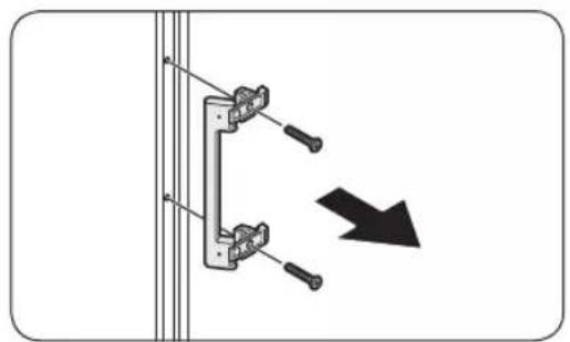 SAMSUNG RZ32C76CE22 - Inversion de la position de la poignée de porte - 2