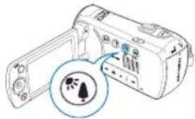 SAMSUNG SMX-F53SP - UTILISATION DU BOUTON TACTILE CONTRE-JOUR - 1