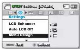 SAMSUNG SMX-F53SP - MENU DESIGN - 1