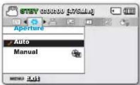 SAMSUNG SMX-F53SP - Utilisation du bouton MENU - 1