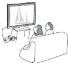 SAMSUNG SMX-F53SP - VISIONNAGE SUR UN ÉCRAN DE TÉLÉVISION - 1