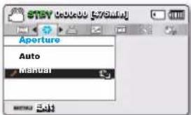 SAMSUNG SMX-F53SP - Utilisation du bouton MENU - 2