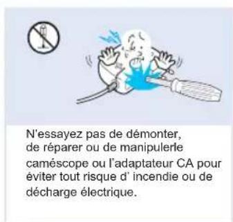 SAMSUNG SMX-F53SP - AVERTISSEMENT - 27