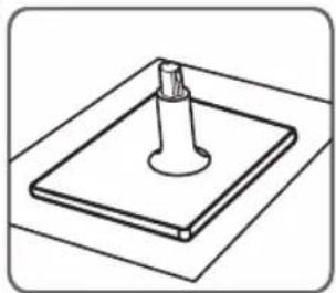 SAMSUNG T23C350MA - Installing the Stand - 2