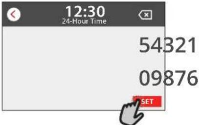 FRANKE FMY 99 P XS - SETTING THE TIME AND DATE - 2