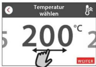 FRANKE FMY 99 P XS - TEMPERATUR / GRILL LEISTUNGSSTUFE - 1