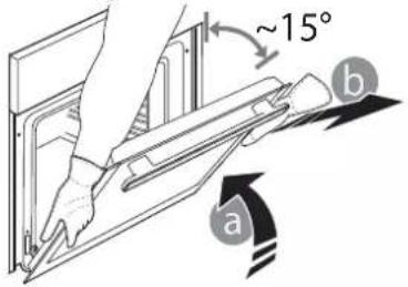 FRANKE FMY 99 P XS - REMOVING AND REFITTING THE DOOR - 2