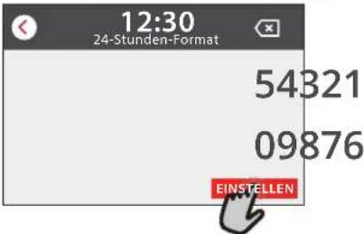 FRANKE FMY 99 P XS - EINSTELLEN VON UHRZEIT UND DATUM - 2