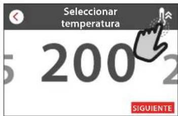 FRANKE FMY 99 P XS - TEMPERATURA / NIVEL DEL GRILL - 2