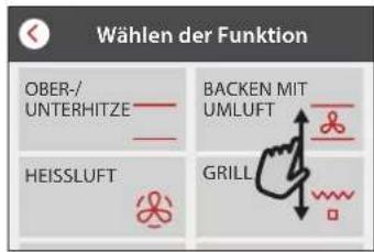 FRANKE FMY 99 P XS - AUSWÄHLEN EINER FUNKTION - 2