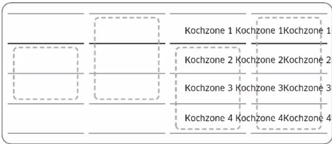 SAMSUNG NZ85C6058KK - Flex-Zone Plus (gilt nur für Modelle mit Flex-Zone Plus) - 2