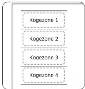 SAMSUNG NZ85C6058KK - Flekszone plus (kun for modeller med Flekszone plus) - 1